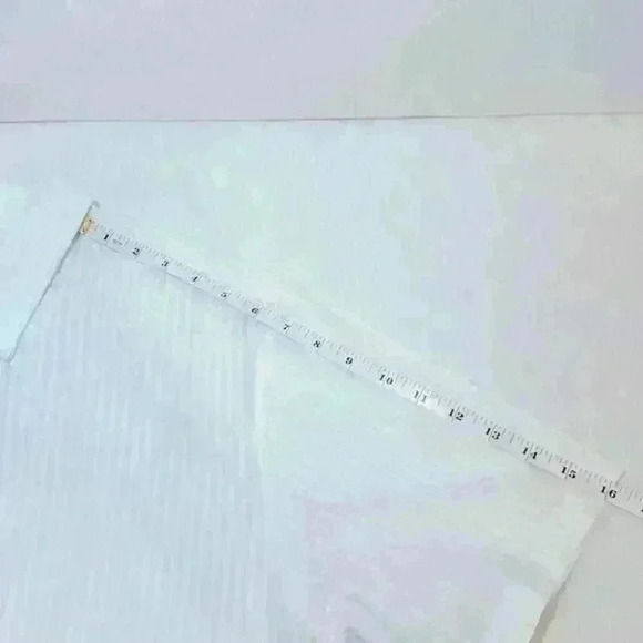 Michael Kors NWT White Short Sleeve Slim Fit 100% Cotton Textured Mens Size XL - Picture 12 of 13